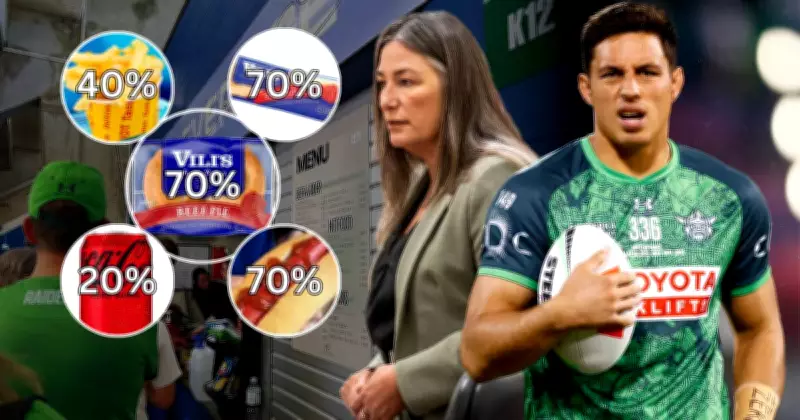 Canberra Stadium Food Prices Soar 70% in Two Years