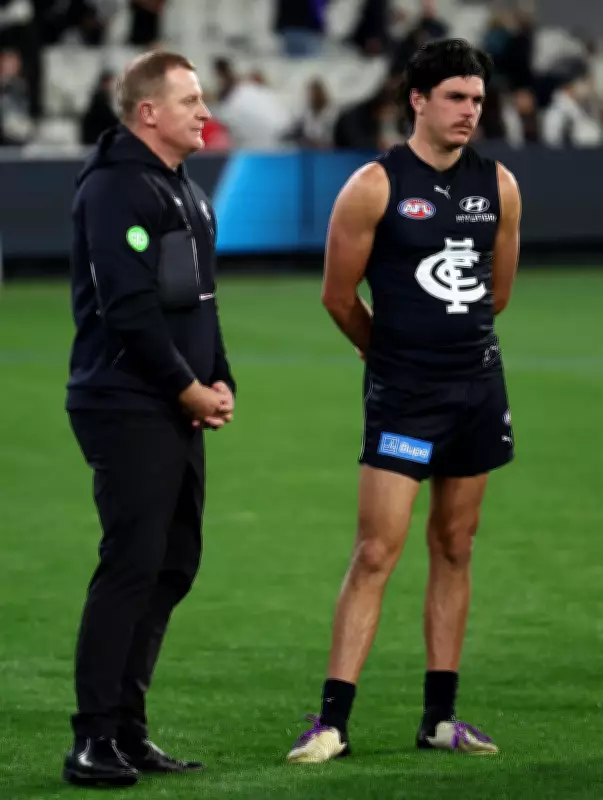 Carlton Coach Michael Voss Slams Public 'Bullying' Over Elijah Hollands Mental Health Episode