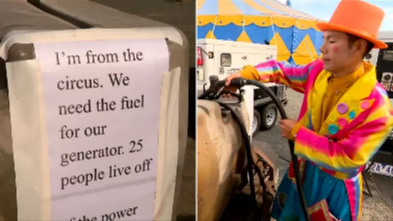 Circus performers abused at petrol stations amid fuel crisis