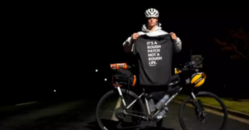 Connor Thorley Cycles Perth to Newcastle for Men's Mental Health