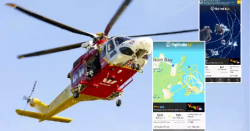 Daring Helicopter Rescue Saves Two Sailors Stranded on Shark Island Rocks