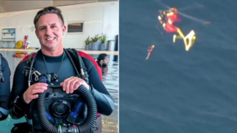 Dive Instructor and Student Rescued After 22-Hour Ordeal Off Queensland Coast