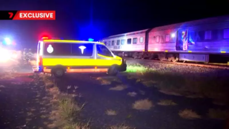 Driver Flees After Ute Slams into Passenger Train in Toowoomba, Narrowly Avoiding Catastrophe