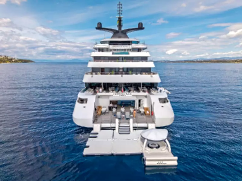 Emerald Kaia Superyacht Launches, Sails Red Sea and Suez Canal