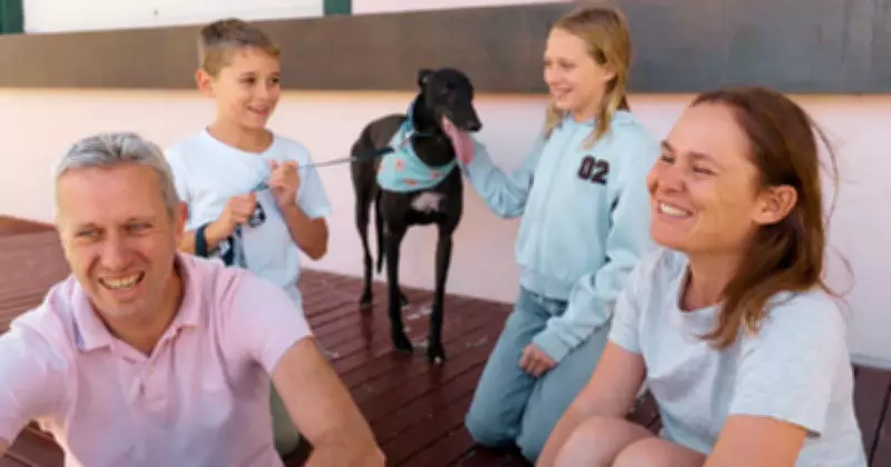 Family Adopts Greyhound After Decade-Long Wait at Record Adoption Day