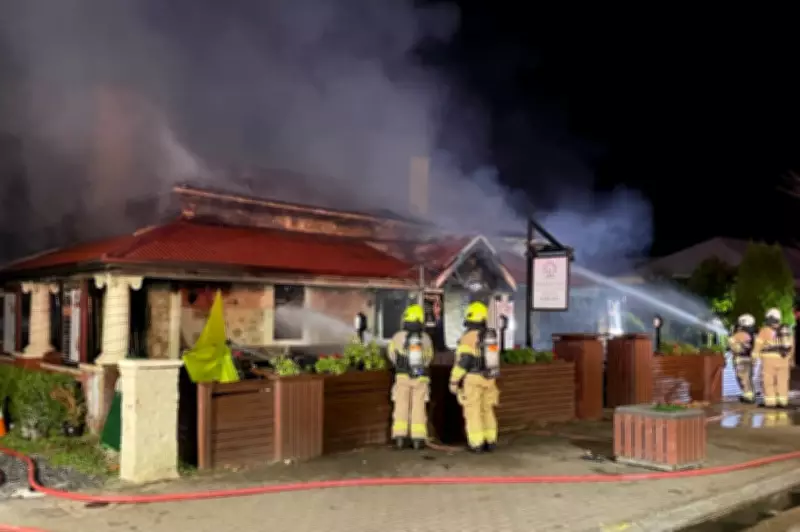 Fire Destroys Popular Adelaide Hills Restaurant, Community in Shock