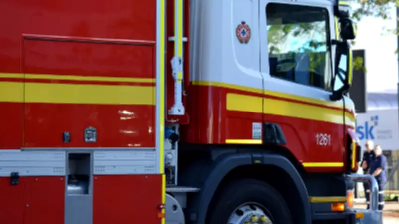 Firefighters Battle Major Blaze Engulfing Two-Storey Townsville Home