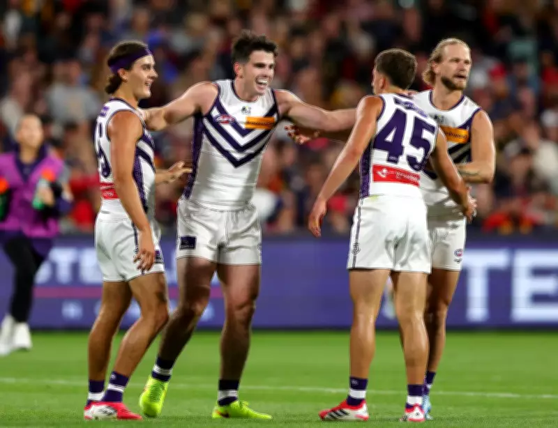 Fremantle Dockers Edge Adelaide in Thrilling Two-Point AFL Victory