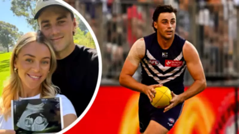 Fremantle Dockers Star Jordan Clark and Partner Paige McCarthy Announce First Child