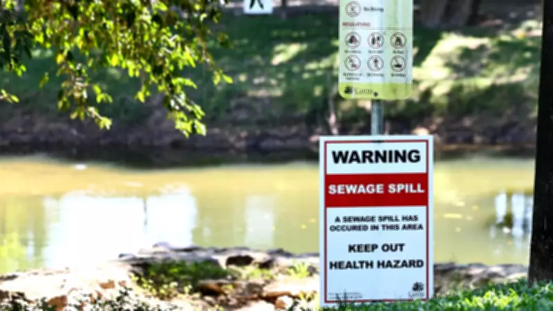 Freshwater Creek Contaminated by Raw Sewage Leak, Health Hazard Declared