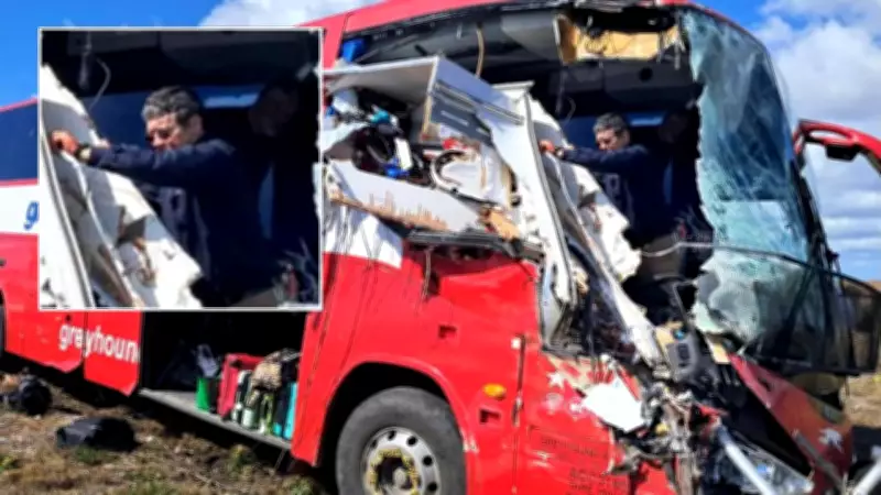 Greyhound bus driver Peter Jason Cafe trial opens over triple-fatal crash