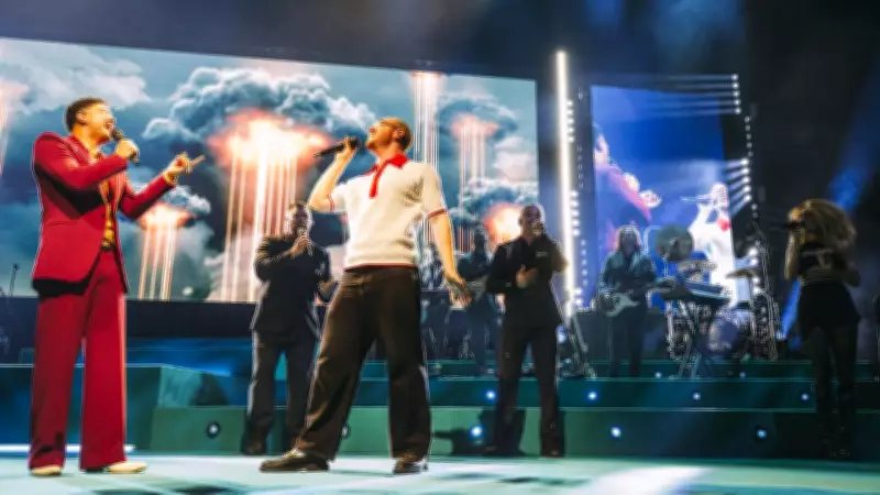 Guy Sebastian Celebrates Happy Feat Dancers in Stunning Townsville Return