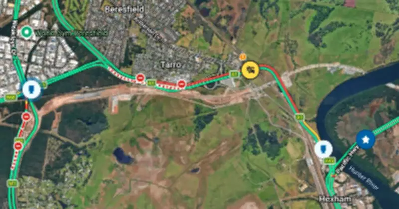 Highway Crash Disrupts Holiday Traffic at Tarro on New England Highway