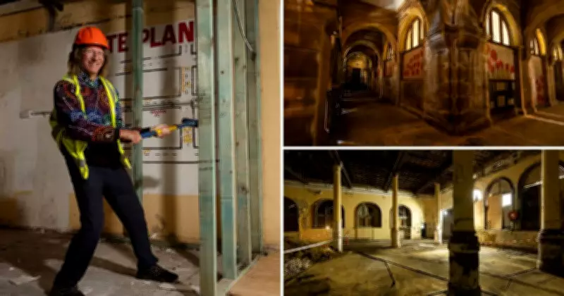 Jerry Schwartz Uses Sledgehammer to Activate Development Consent for Former Newcastle Post Office