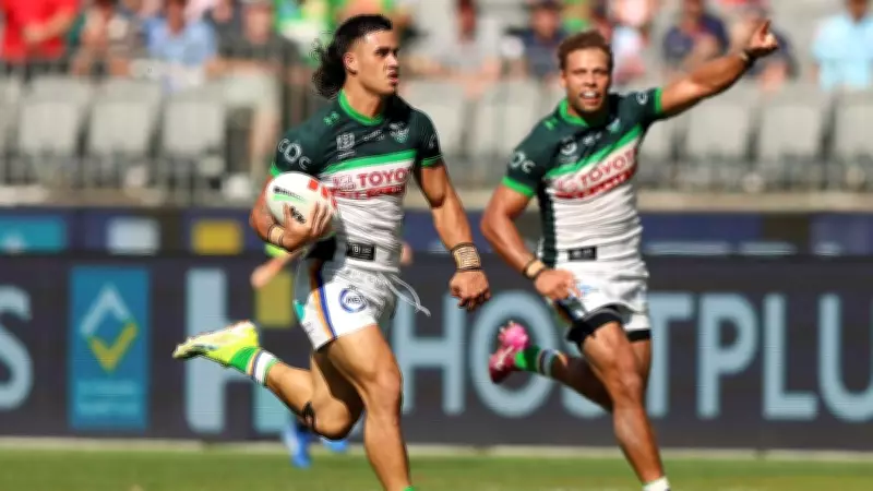 Kaeo Weekes' Try-of-the-Year Contender Seals Raiders' Thrilling NRL Win Over Rabbitohs