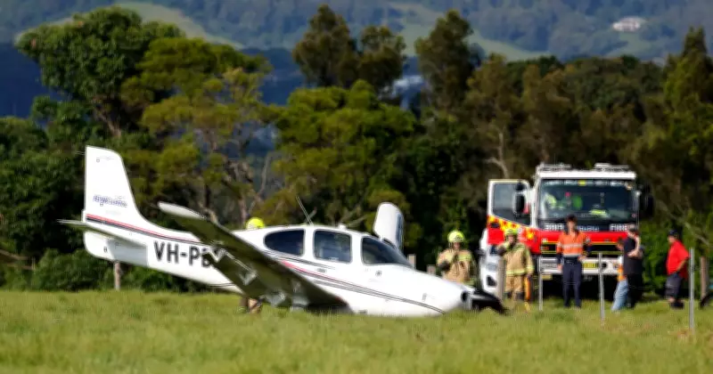 Light Aircraft Crashes into Dairy Farm Paddock Near Shellharbour Airport