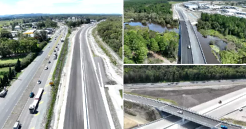 M1 Pacific Motorway Extension to Raymond Terrace Opens Over a Year Ahead of Schedule