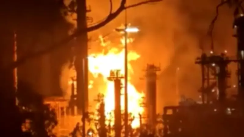 Major Fire at Viva Energy Refinery in Geelong Triggers Explosions and Fuel Security Concerns