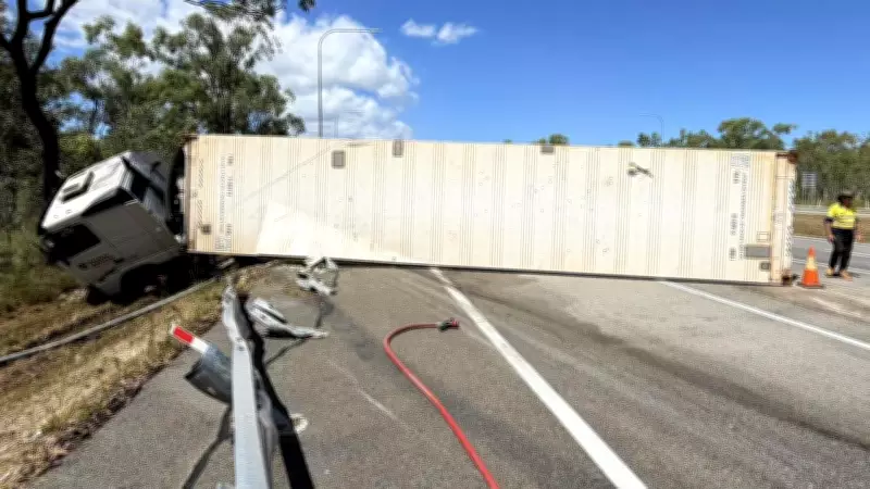 Major Truck Crash at Bohle Plains Triggers Emergency Response in Townsville