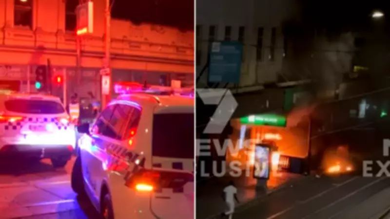 Melbourne Rocked by Night of Violence: Drive-By, Firebombing, Police Shooting