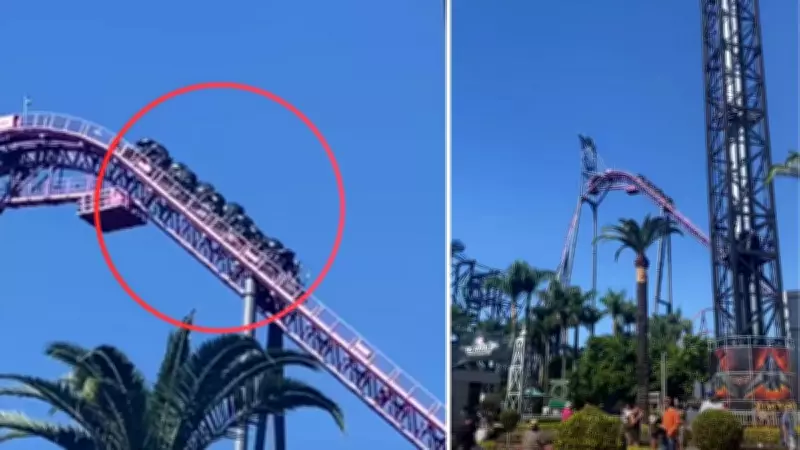 Movie World Rollercoaster Strands Riders in Midair on Gold Coast