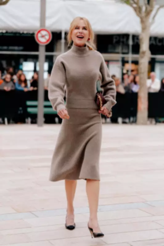 Nicole Kidman Stuns at Chanel Dinner in France Amid Family Drama