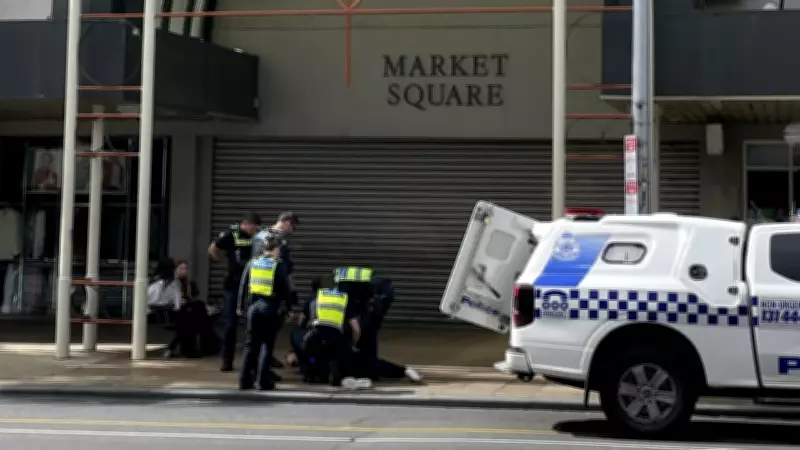 Police Arrest Man at Notorious Moorabool Street Bus Stop in Geelong