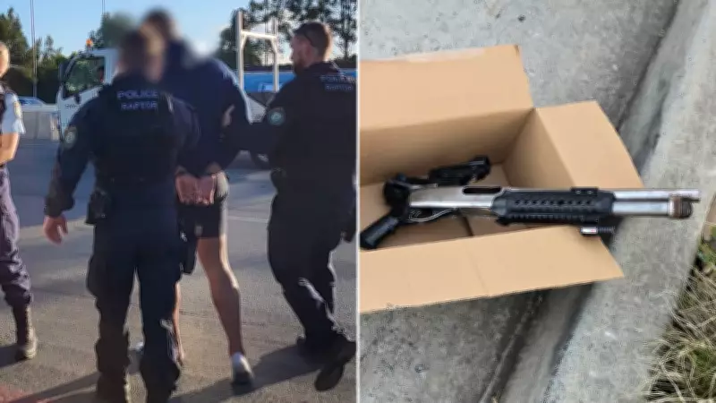 Police Uncover Alleged 'Kill Car' in Sydney with Shotgun and Fuel