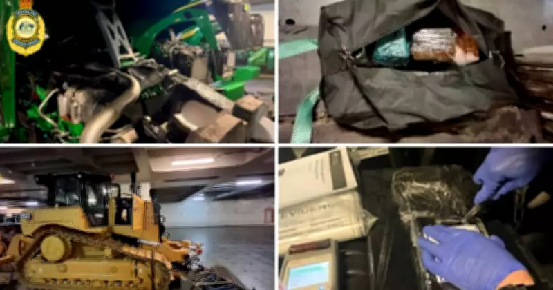 Port Kembla Cocaine Bust: $71 Million Haul Found Hidden in Tractor
