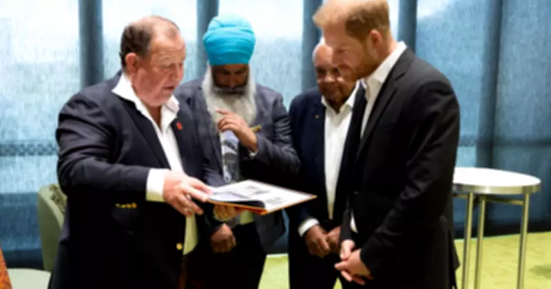 Prince Harry's Aboriginal Art Rare Coins Mark Canberra Visit