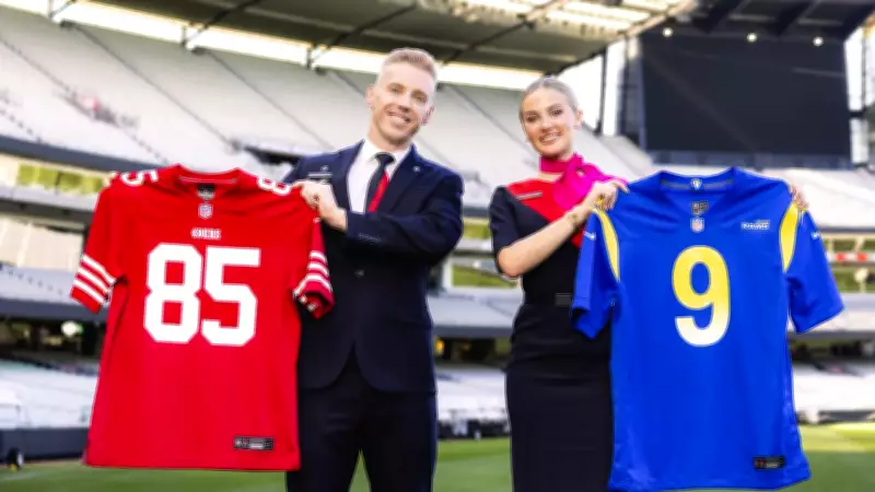 Qantas Partners with NFL for Historic Melbourne Game, Offering Charter Flights