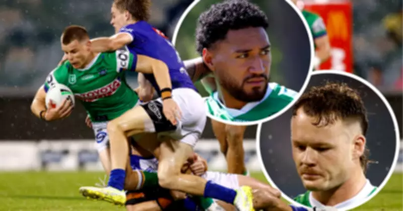 Raiders Young Guns Simi Sasagi and Ethan Strange Face Uncertain Gold Coast Future