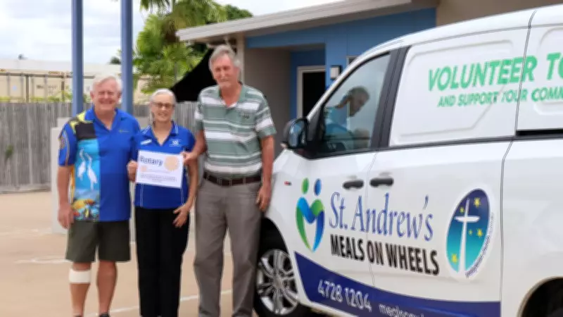 Rotary Club Donates $5,000 to Save Meal Service from Fuel Crisis