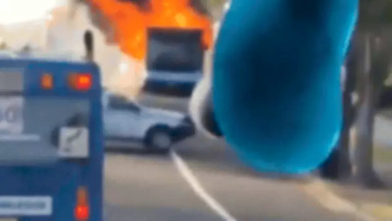 School Bus Bursts into Flames in Western Sydney, Students Evacuated