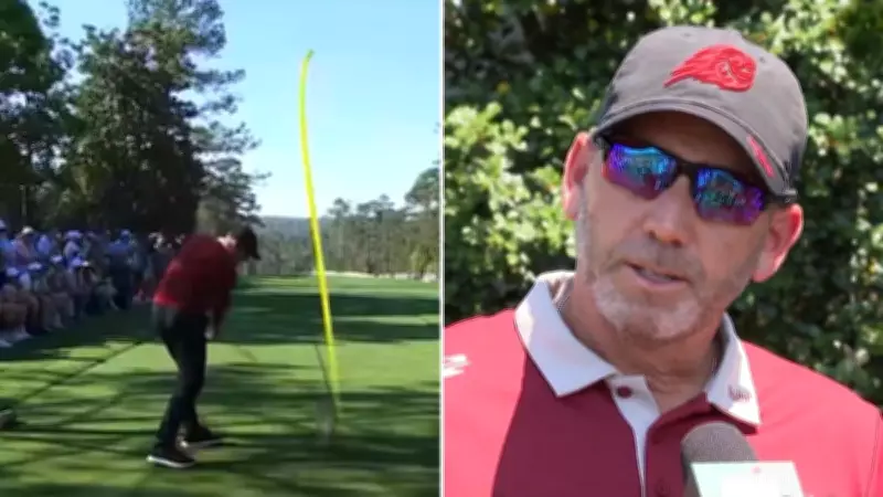 Sergio Garcia's Masters Meltdown: Driver Smash Leads to Code Violation