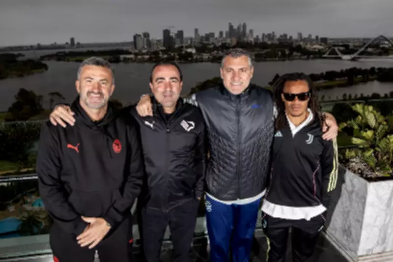 Serie A Legends Vieri, Davids, Pannuci, Barone Excited for Calcio Italiano