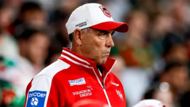 St George Illawarra Dragons Sack Coach Shane Flanagan Amid NRL Crisis
