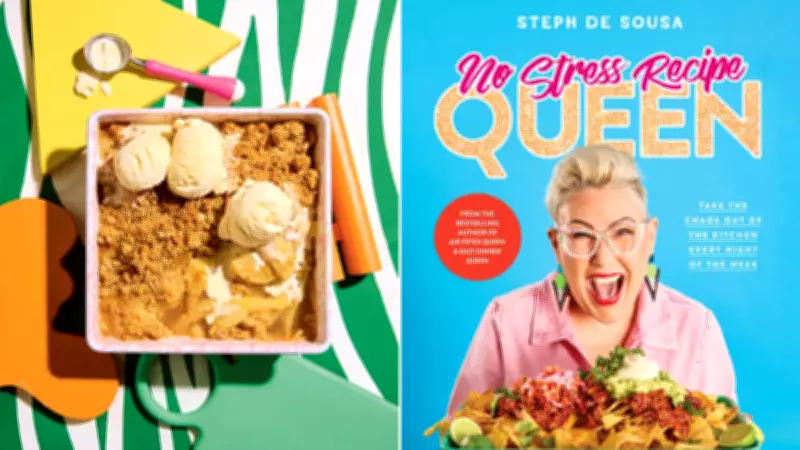 Steph De Sousa's Crumble-A-Licious Pear Magic: A Cozy Dessert Recipe