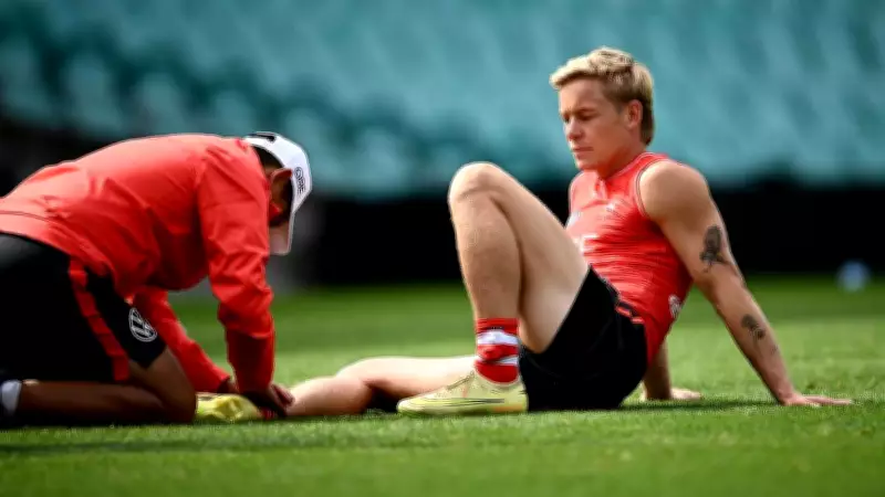 Sydney Swans star Isaac Heeney out of clash with Western Bulldogs due to calf injury