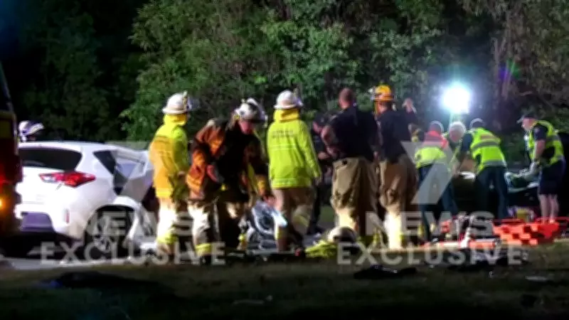 Teen in Life-Threatening Condition After Gold Coast Car Crash