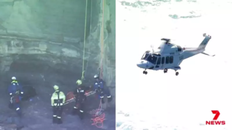 Teen Swept into Sea at Warriewood, Rescuers Battle Rough Surf in Cave Operation