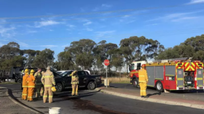 Three-Vehicle Crash Causes Peak-Hour Chaos at Busy Fyansford Intersection