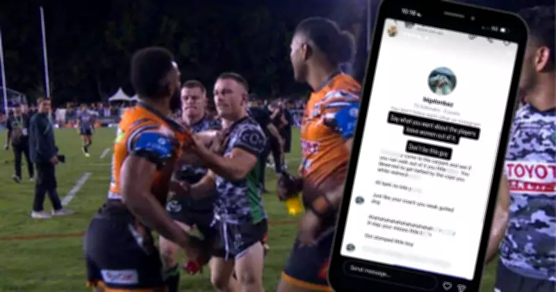 Tom Starling Targeted by Online Abuse After Raiders' Loss to Tigers