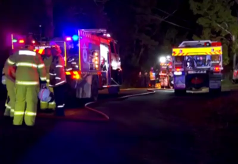 Two Children Missing After House Fire in Blue Mountains