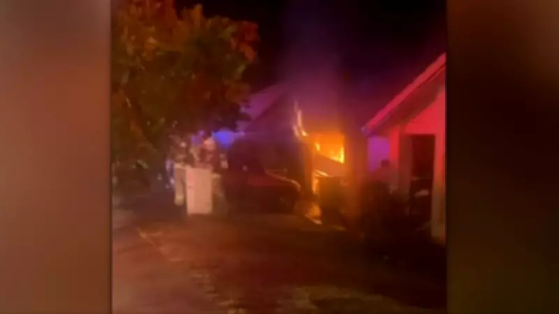 Two critical after house fire south of Brisbane in Ipswich