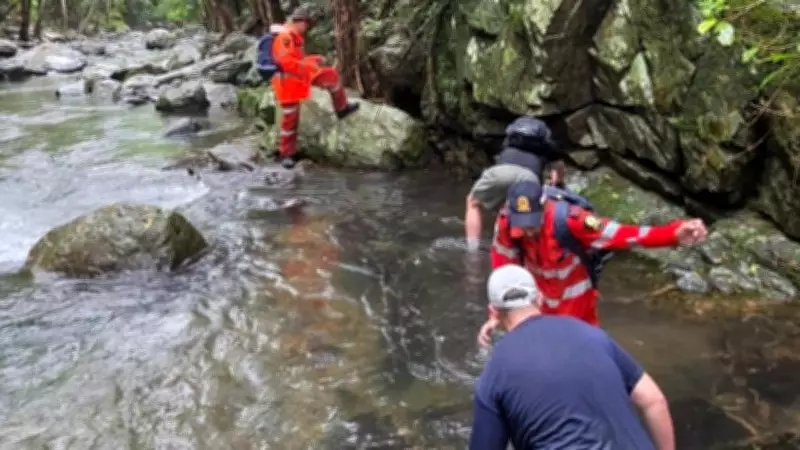 Two Hikers Found Safe After Overnight Ordeal in Stoney Creek Falls Forest