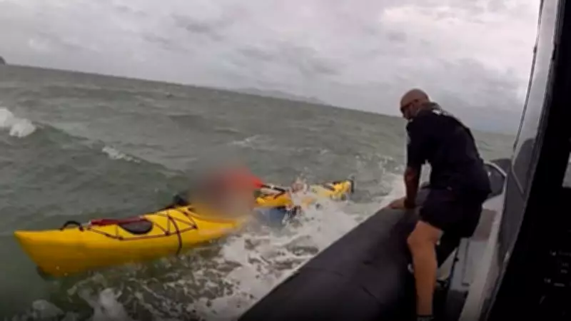 Two Kayakers Rescued in Dramatic Sea Rescue off Townsville