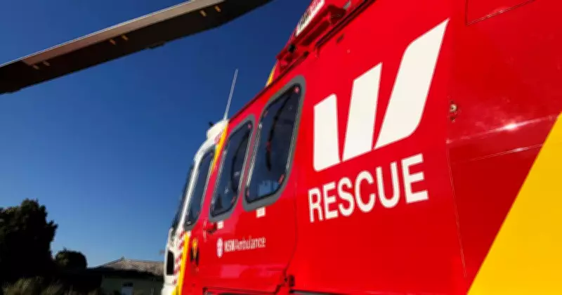 Two Men Airlifted to Hospital After Shed Petrol Fire in Muswellbrook
