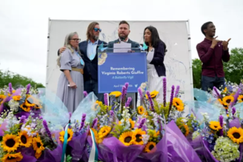Virginia Giuffre Honored at Emotional Vigil in Washington DC
