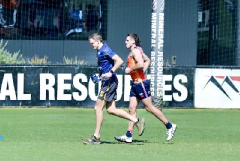West Coast Eagles' Jake Waterman Injured in Training Ahead of Geelong Match